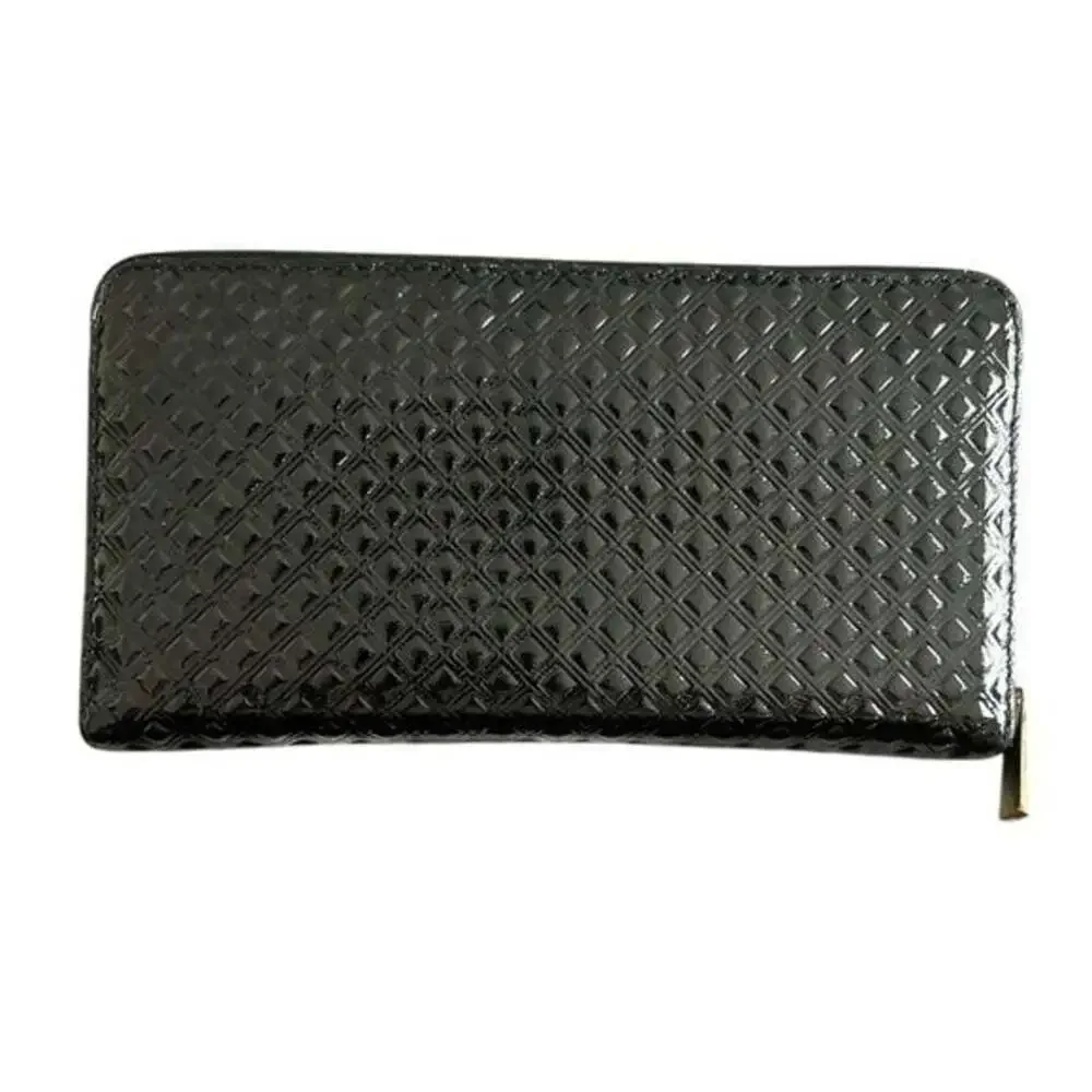 Tory Burch Black Quilted Wallet
